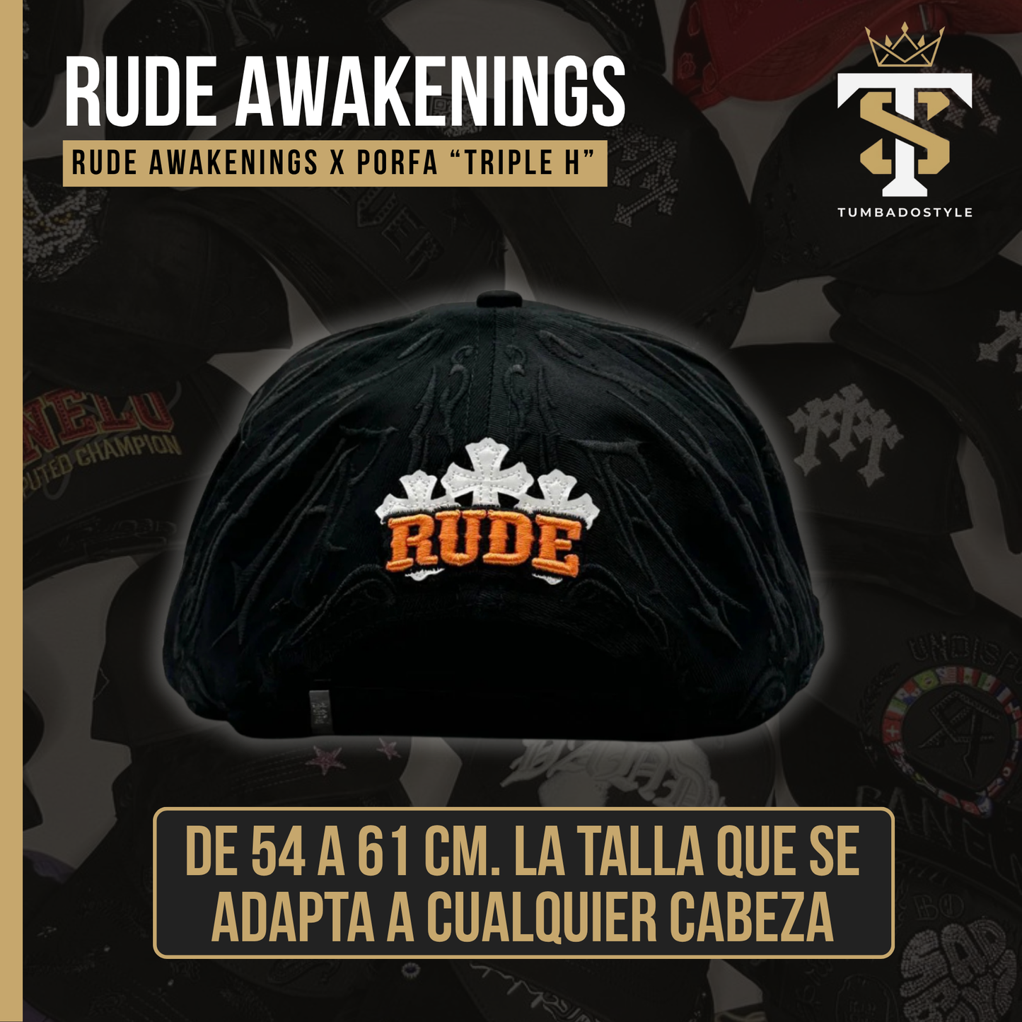 Rude Awakenings x Porfa “TRIPLE H”
