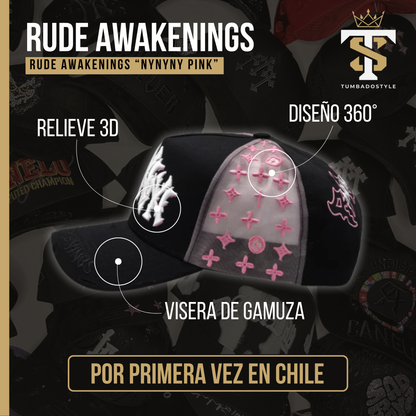 Rude Awakenings "NYNYNY PINK N BLACK"