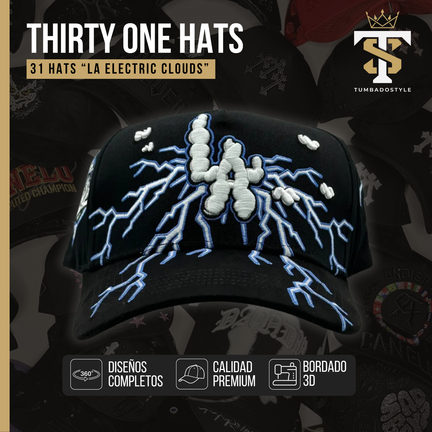 31 Hats "La Electric Clouds"