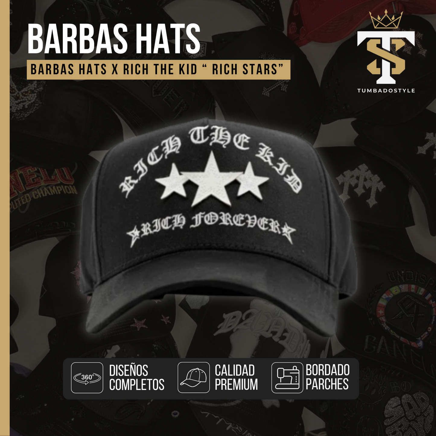 Barbas Hats "Rich Star"