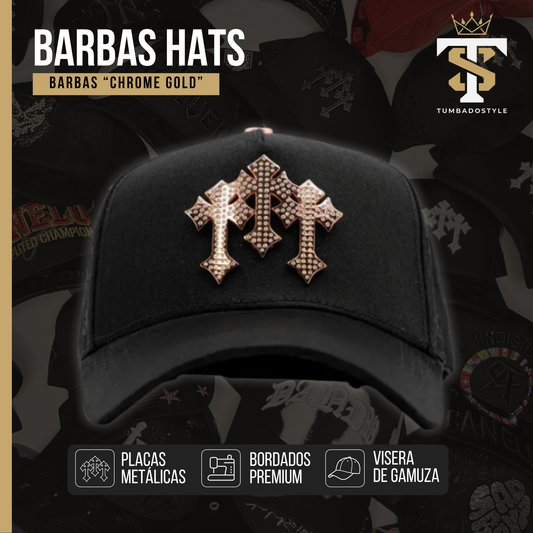 Barbas hat "Chrome Gold"