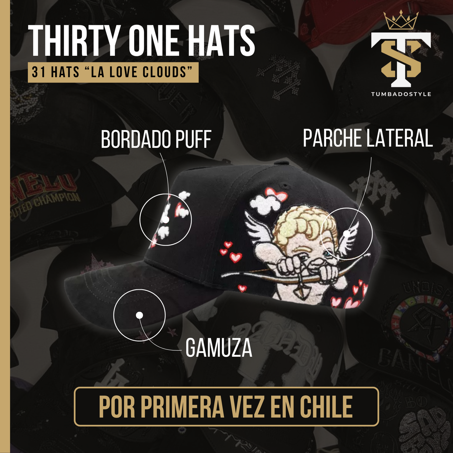 31 Hats "LA Love Clouds"