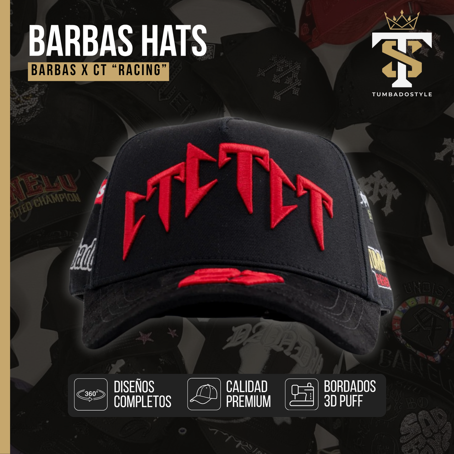 Barbas Hats X CT "Racing"