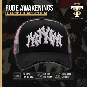 Rude Awakenings "NYNYNY PINK N BLACK"