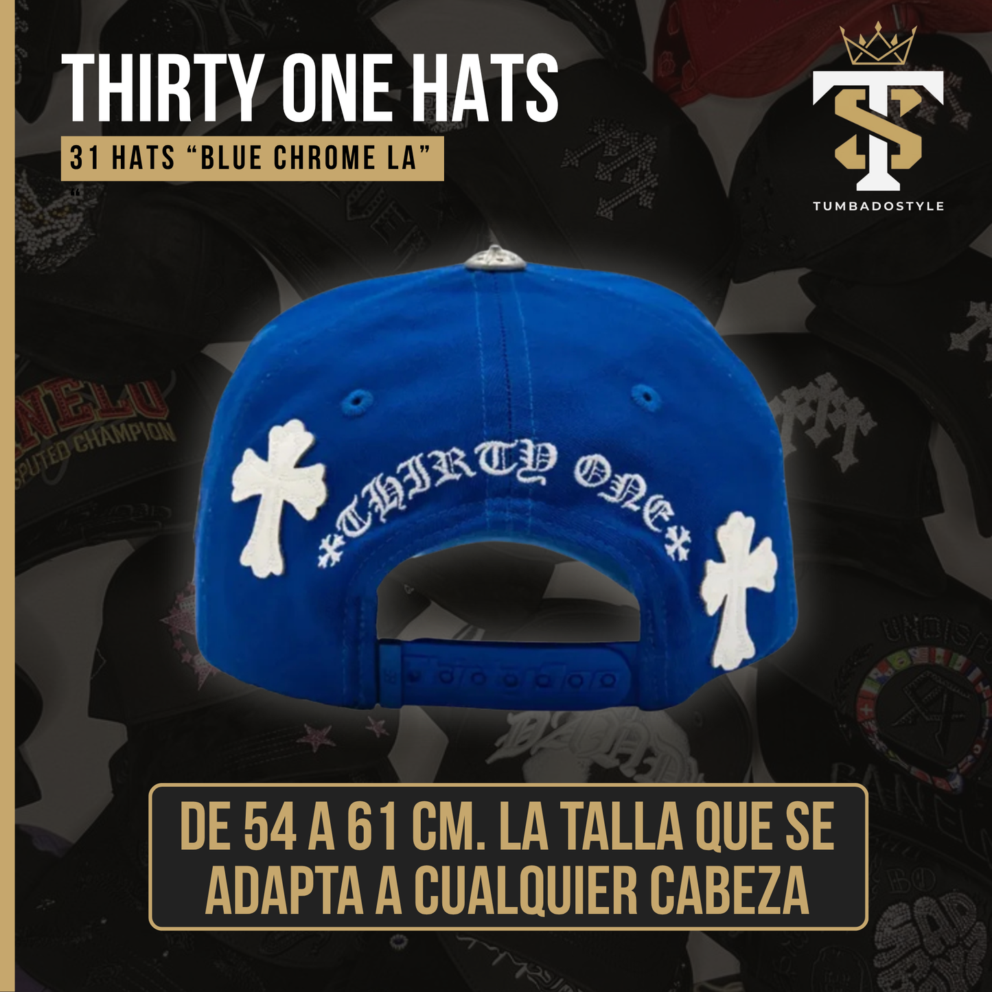 31 Hats "Blue Chrome LA"
