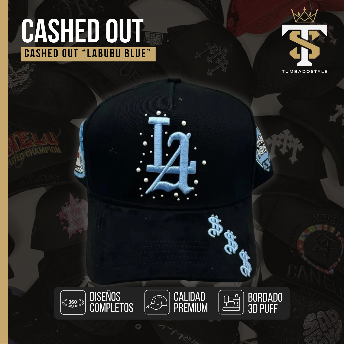 Cashed Out "Labubu Blue"