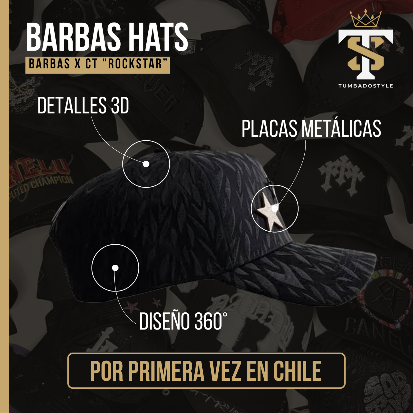 Barbas Hat X CT "Rockstar"