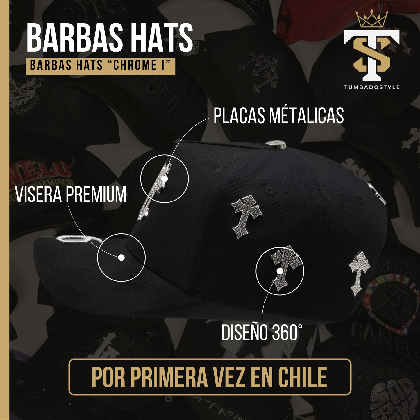 Barbas Hats "Chrome VI"
