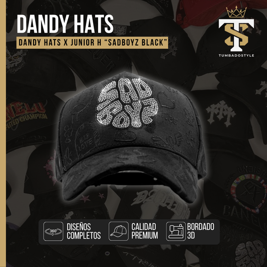 Dandy Hats x Junior H "Sadboyz Black"