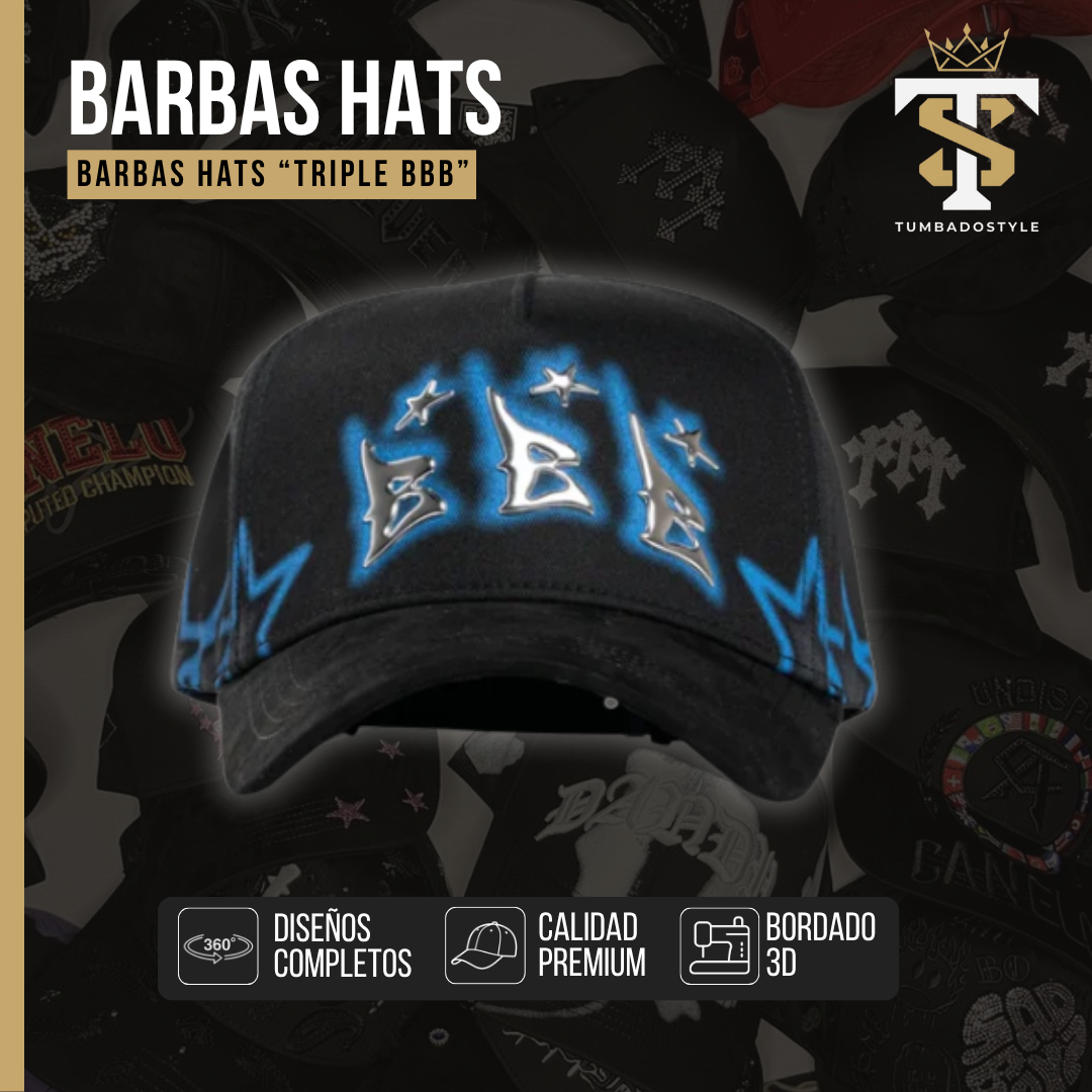 Barbas Hats "Triple BBB"