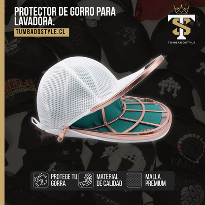 Protector de gorra para lavadora.