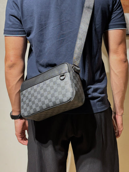 Bolso Cuadros Ecocuero | LV